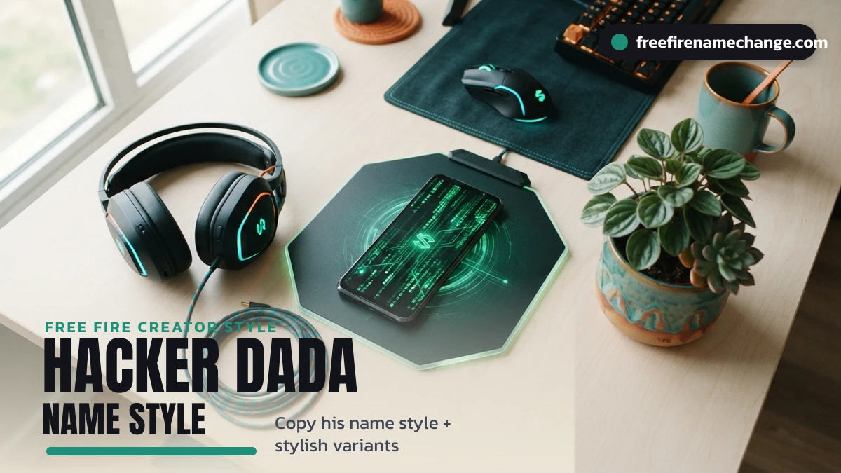 Hacker Dada Free Fire creator stylish name style to copy